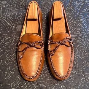 Allen Edmonds - Colebrook 10.5 brown leather loafers - great condition!